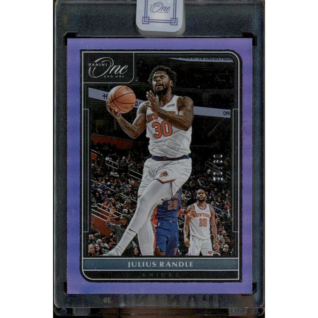 2021-22 Panini One and One Purple Julius Randle Card: $25 2021-22 Panini One and One Purple Julius Randle Card: $25