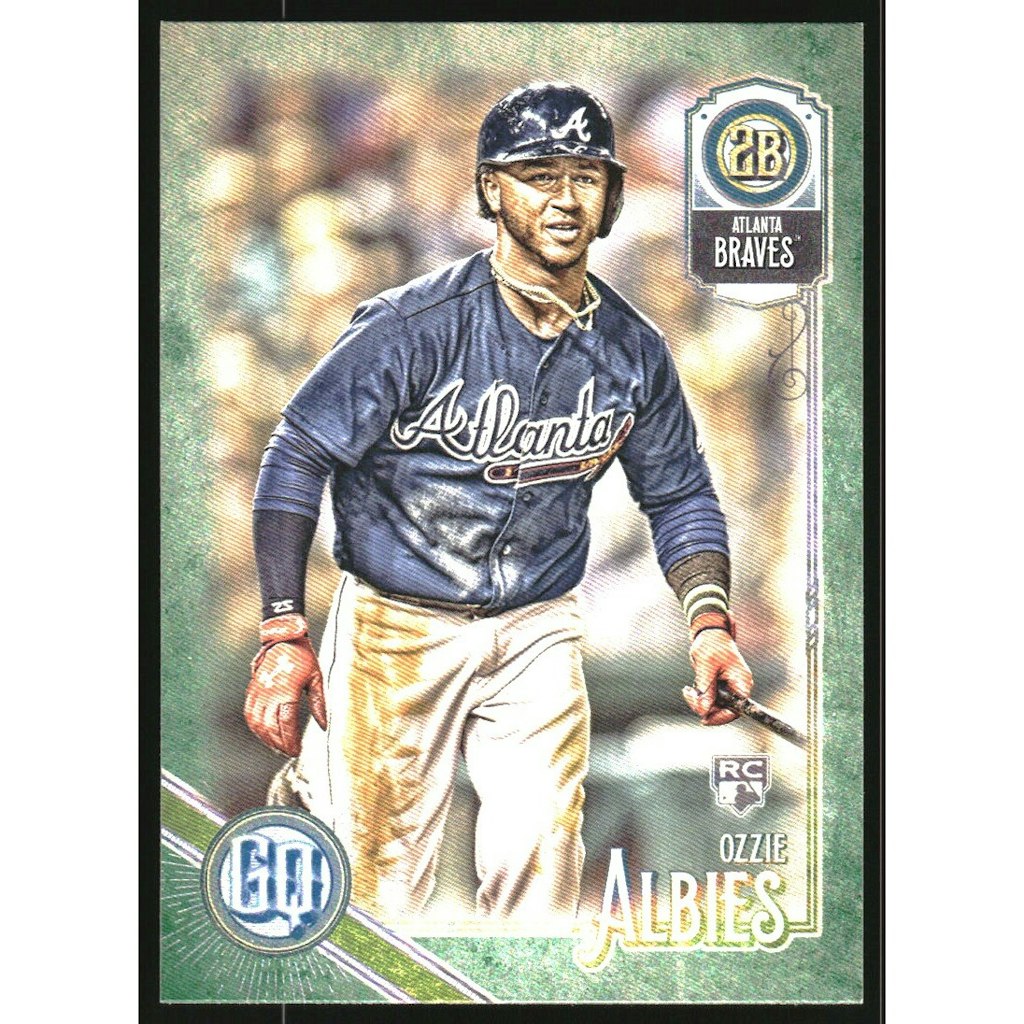 2018 Topps Gypsy Queen Ozzie Albies #163 Green Card: $13.50