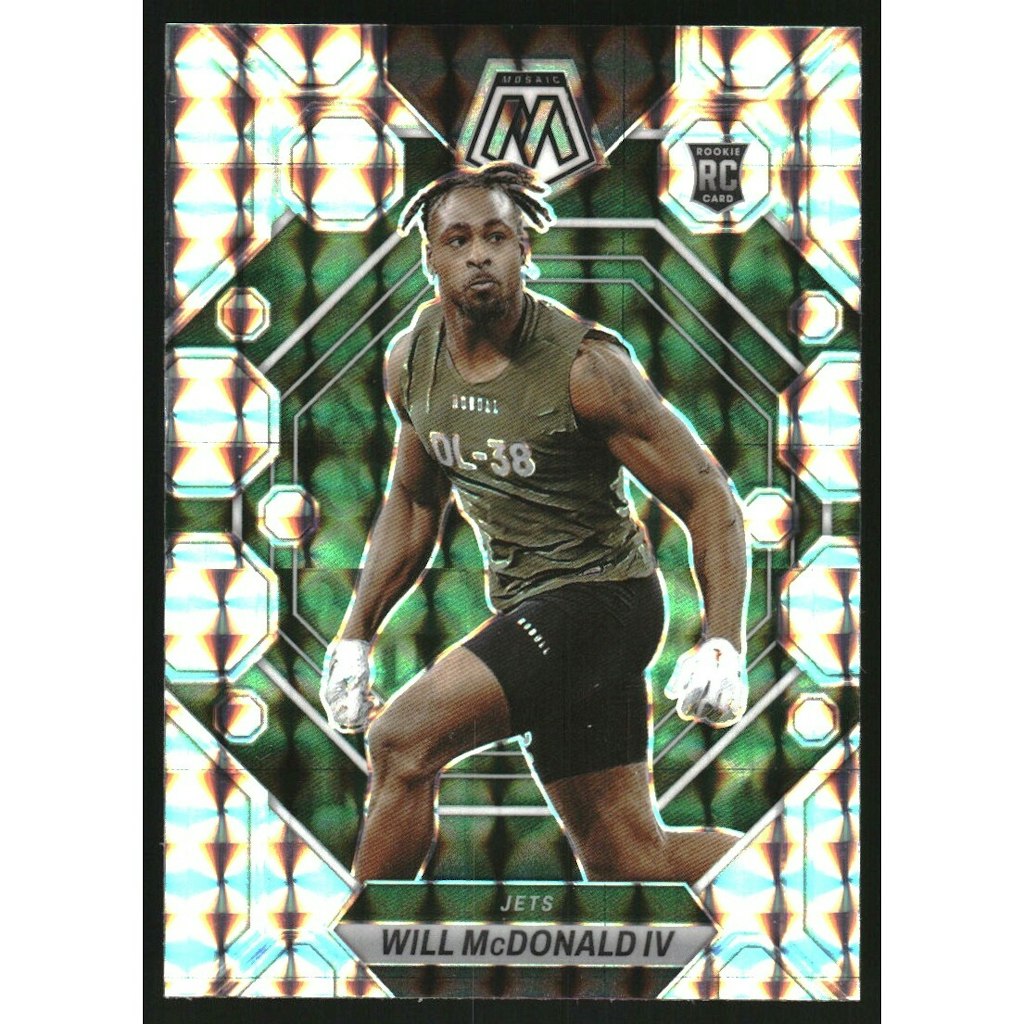 2023 Panini Mosaic Will McDonald IV #378 Card: $10.80 2023 Panini Mosaic Will McDonald IV #378 Card: $10.80