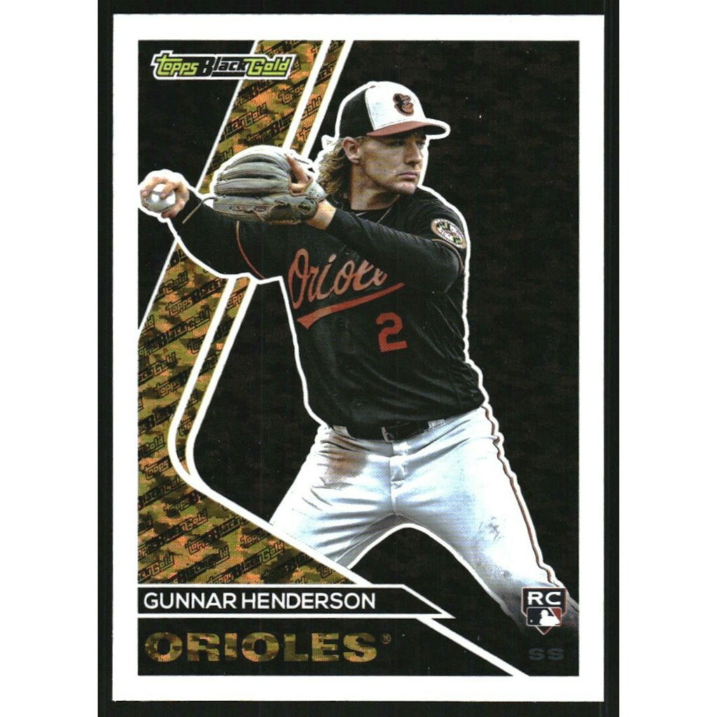2023 Topps Update Black Gold Gunnar Henderson #BG2 Card: $10.50