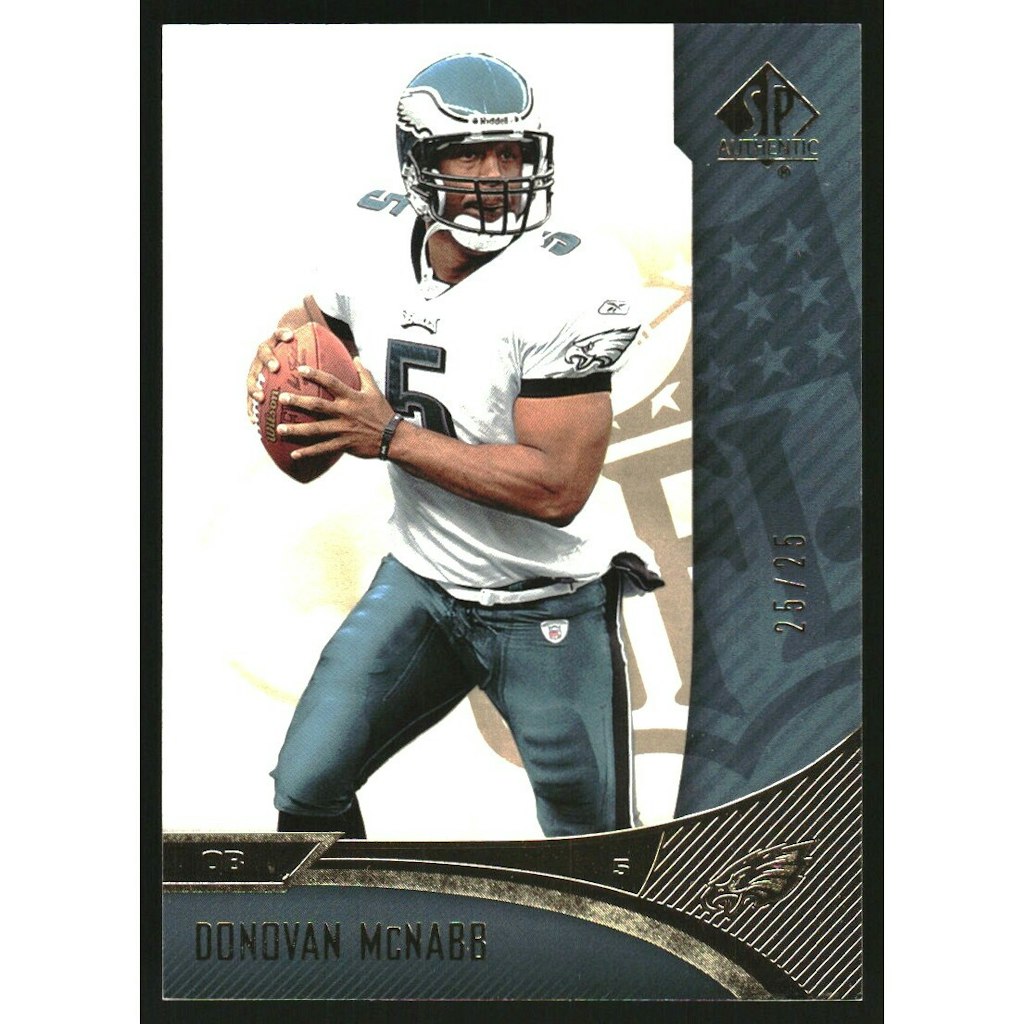 2006 SP Authentic Gold #65 Donovan McNabb: $18 2006 SP Authentic Gold #65 Donovan McNabb: $18