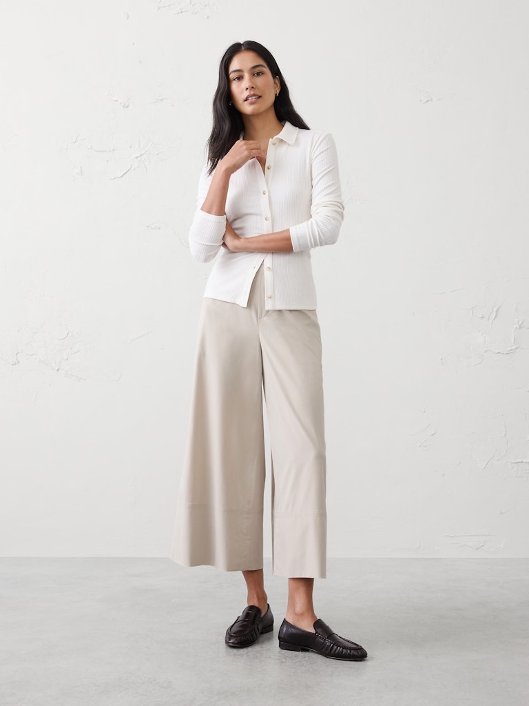 Anyday Airstretch High-Rise Wide-Leg Cropped Pants: $36 Anyday Airstretch High-Rise Wide-Leg Cropped Pants: $36
