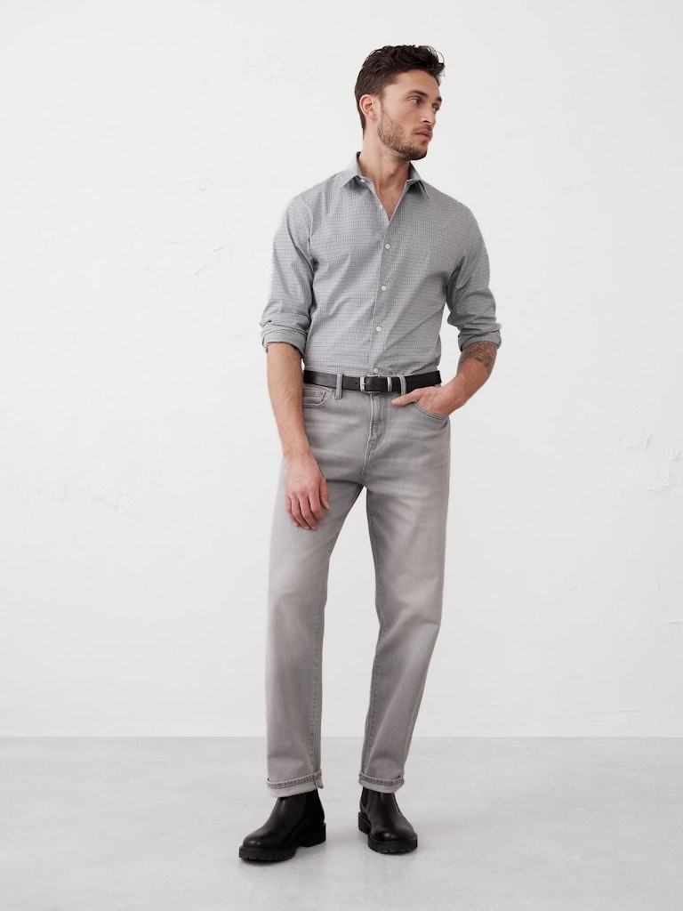 Athletic-Fit Dress Shirt: $40 Athletic-Fit Dress Shirt: $40