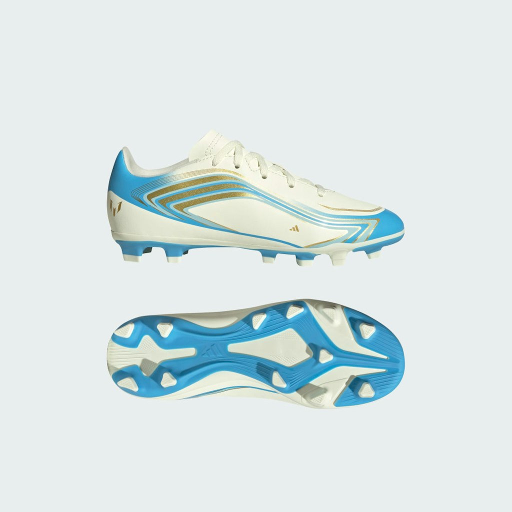 Adidas F50 Messi Kids Firm Ground Multi Ground Soccer Cleats: $55 Adidas F50 Messi Kids Firm Ground Multi Ground Soccer Cleats: $55