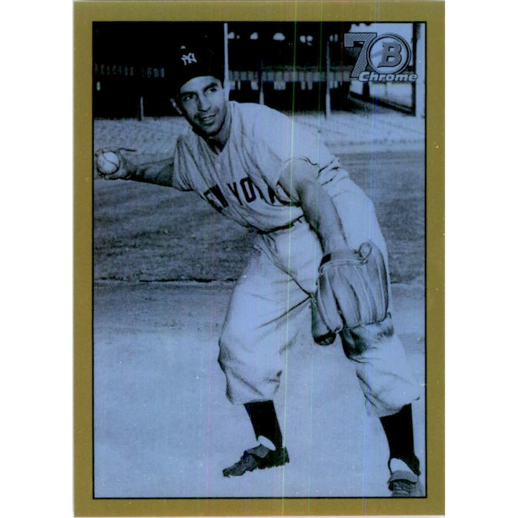 2017 Bowman Chrome 1948 Bowman Gold Refractor Phil Rizzuto Card: $10.80 2017 Bowman Chrome 1948 Bowman Gold Refractor Phil Rizzuto Card: $10.80