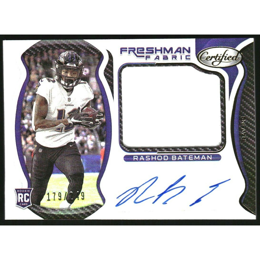 2021 Panini Certified Rashod Bateman Autograph Card: $22 2021 Panini Certified Rashod Bateman Autograph Card: $22