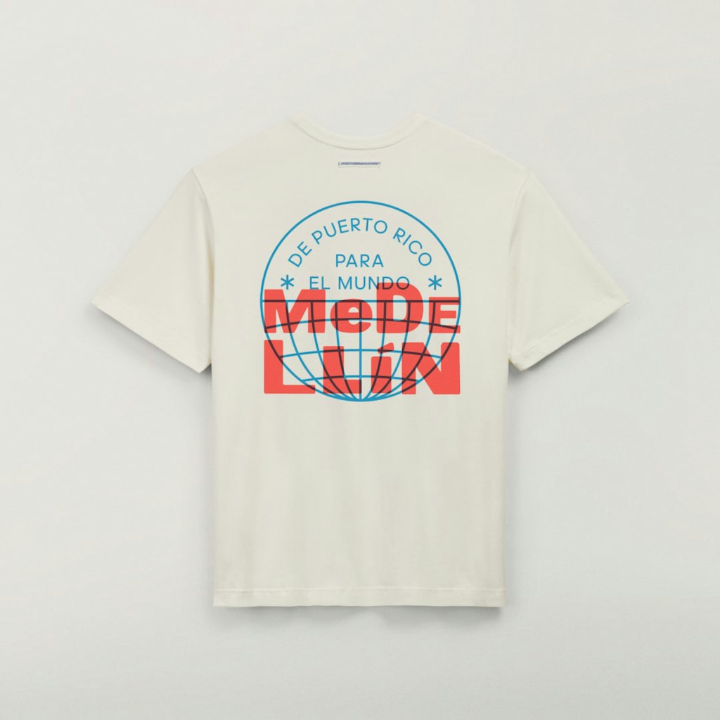 Bad Bunny Medellín Heavyweight Tee: $45