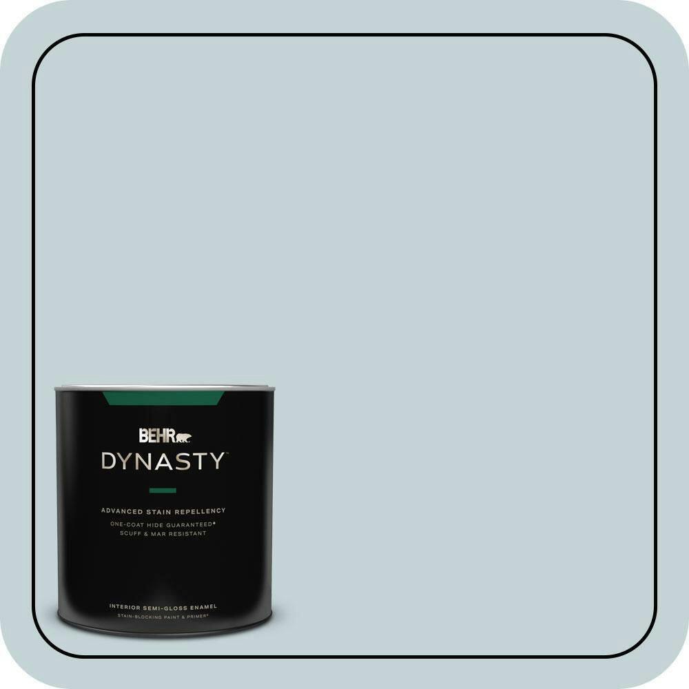 Tranquil Sea 1-Quart Semi-Gloss Interior Stain-Blocking Paint and Primer: $34.98 Tranquil Sea 1-Quart Semi-Gloss Interior Stain-Blocking Paint and Primer: $34.98
