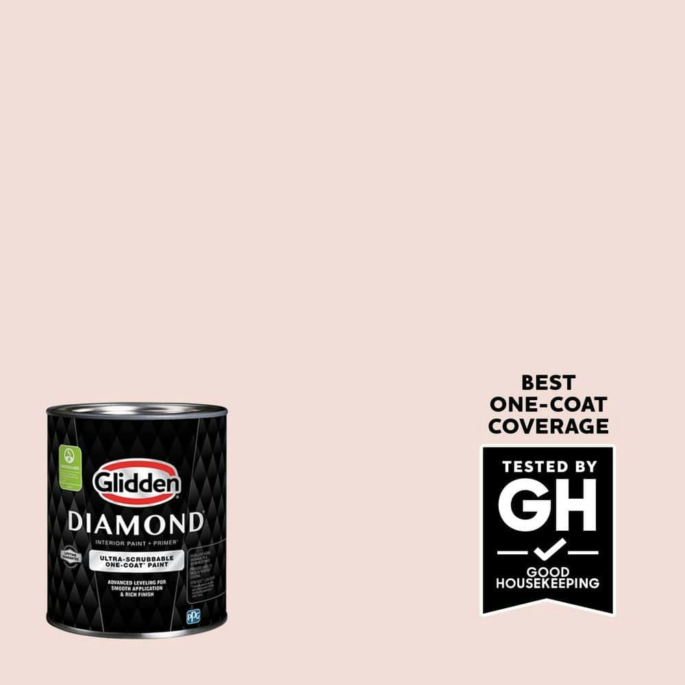 PPG Pink Chablis 1-Quart Semi-Gloss Interior Paint and Primer: $20.98 PPG Pink Chablis 1-Quart Semi-Gloss Interior Paint and Primer: $20.98