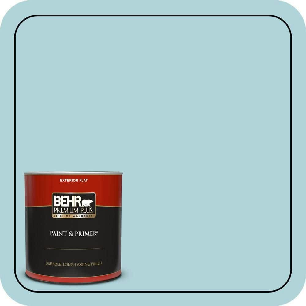 Tropical Breeze Flat Exterior Paint & Primer 1-Quart Can: $23.98 Tropical Breeze Flat Exterior Paint & Primer 1-Quart Can: $23.98
