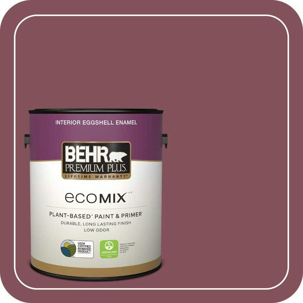 Behr Premium Plus So Merlot Eggshell Interior Paint and Primer 1-Gallon: $41.98