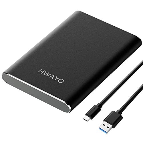 Hwayo 120GB Portable External Hard Drive: $23.99