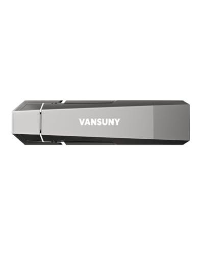 Vansuny 256GB Dual USB-A and USB-C Portable SSD: $47.69