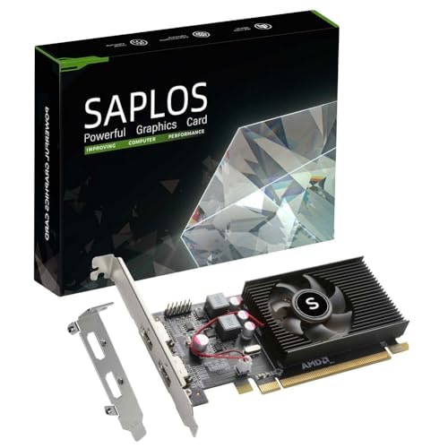 SAPLOS Radeon HD 6570 1GB GDDR3 Low Profile Graphics Card: $60.99