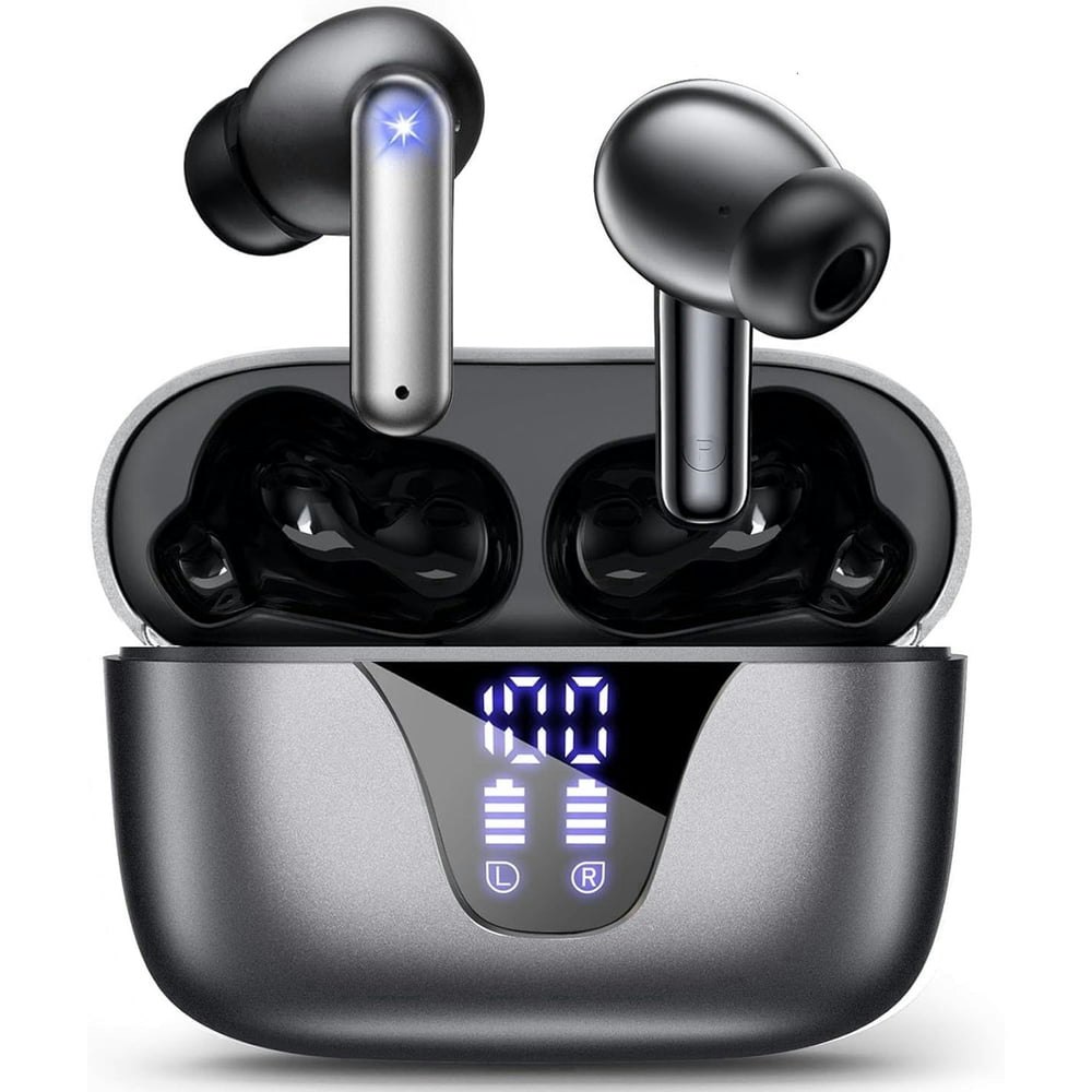 Wireless Bluetooth 5.4 Earbuds with Charging Case: $15.99 Wireless Bluetooth 5.4 Earbuds with Charging Case: $15.99