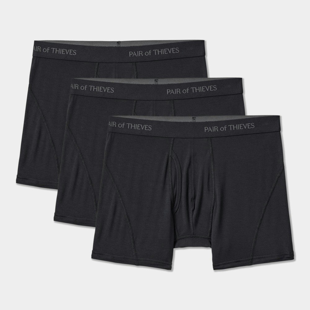 Pair of Thieves Men's Bamboo Boxer Briefs 3-Pack: $26.99 Pair of Thieves Men's Bamboo Boxer Briefs 3-Pack: $26.99