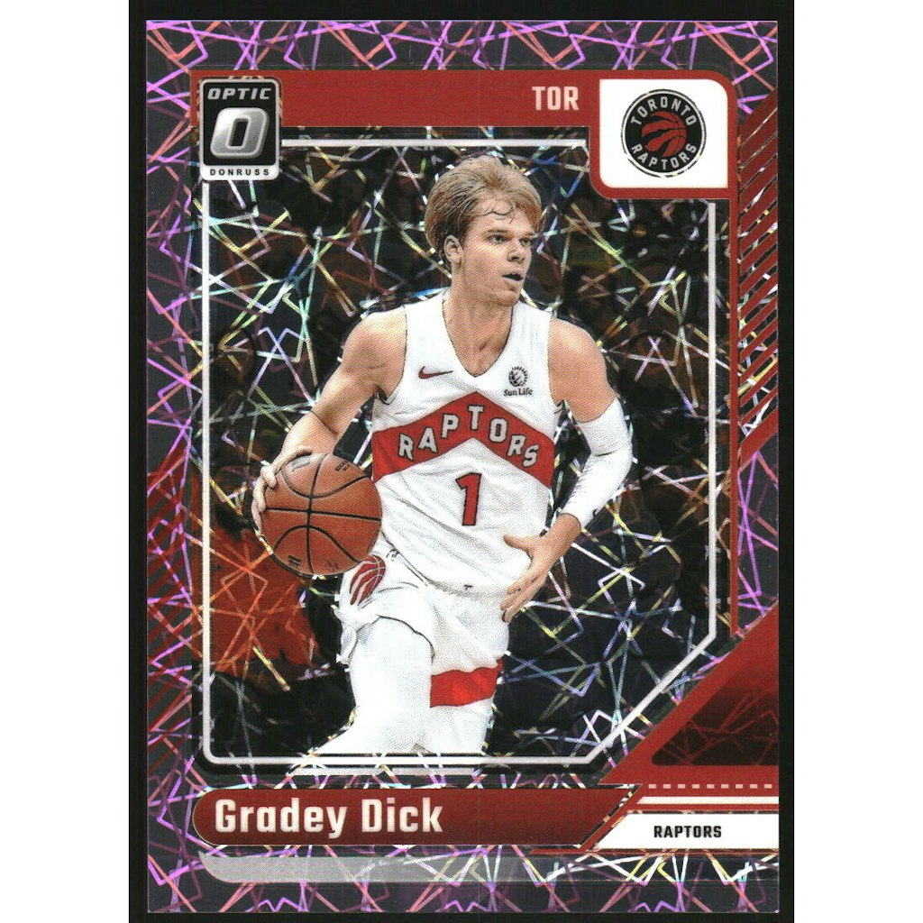 2024-25 Donruss Optic Pink Velocity Gradey Dick Card: $13.50 2024-25 Donruss Optic Pink Velocity Gradey Dick Card: $13.50
