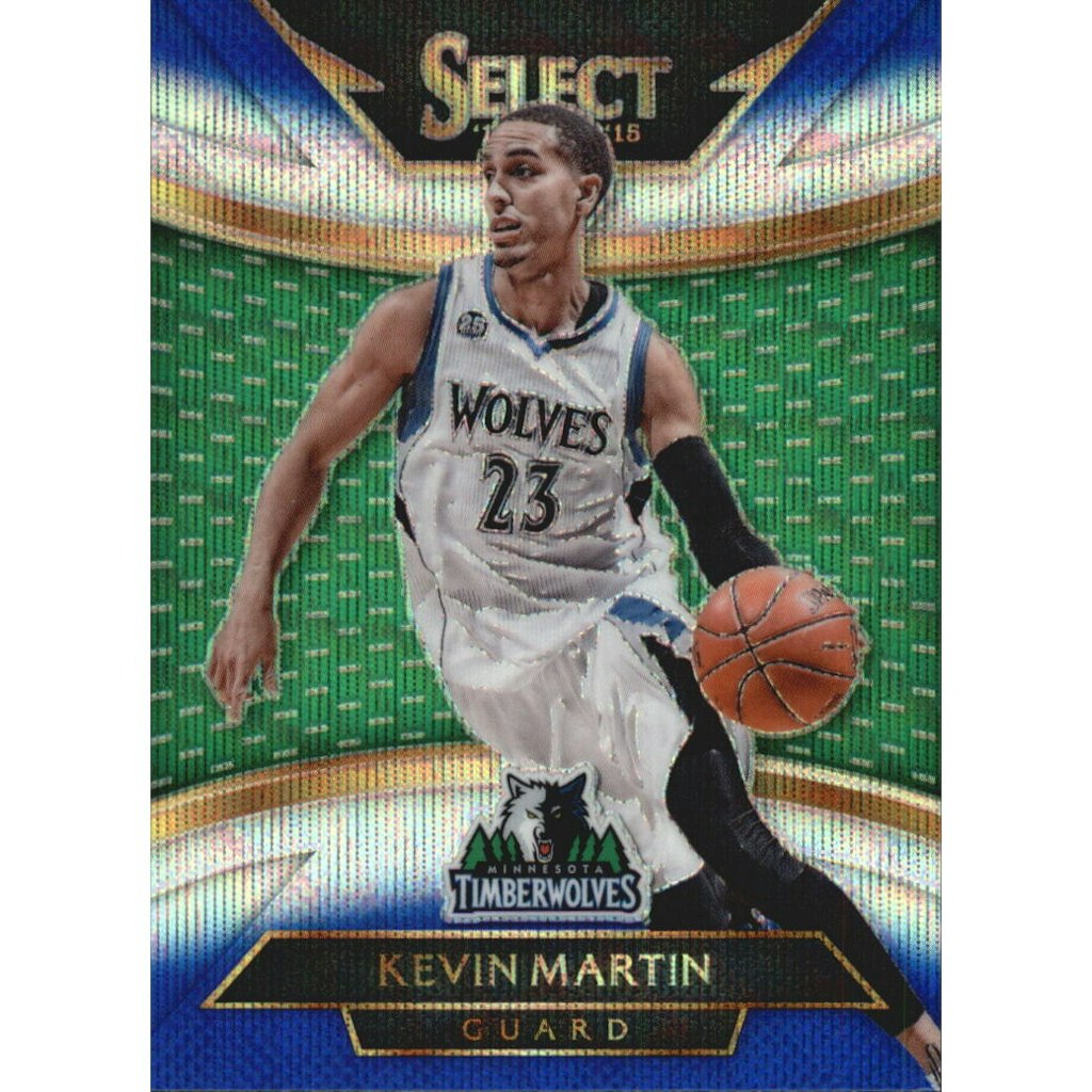 2014-15 Select Kevin Martin Prizm Blue and Silver Card #262: $10.80 2014-15 Select Kevin Martin Prizm Blue and Silver Card #262: $10.80