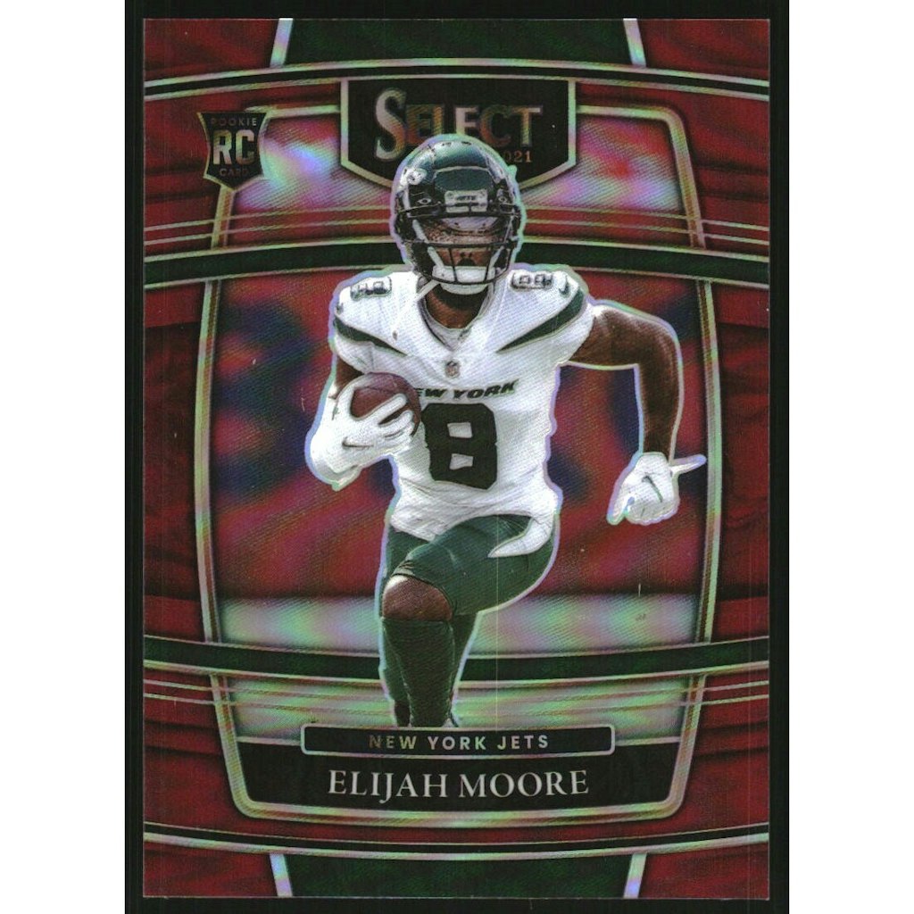 2021 Select Prizm Maroon Elijah Moore #56 Trading Card: $21 2021 Select Prizm Maroon Elijah Moore #56 Trading Card: $21