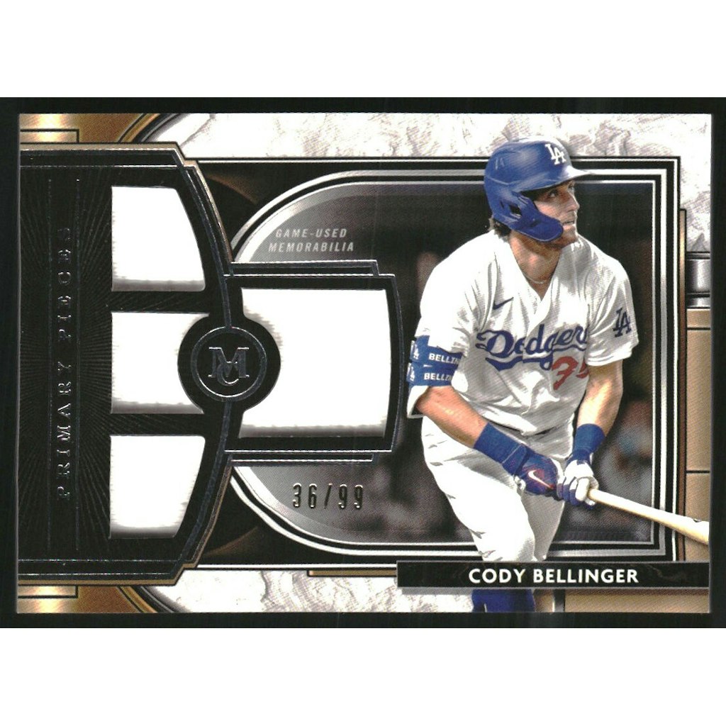 2021 Topps Museum Collection Cody Bellinger Quad Relic Card: $22.50 2021 Topps Museum Collection Cody Bellinger Quad Relic Card: $22.50