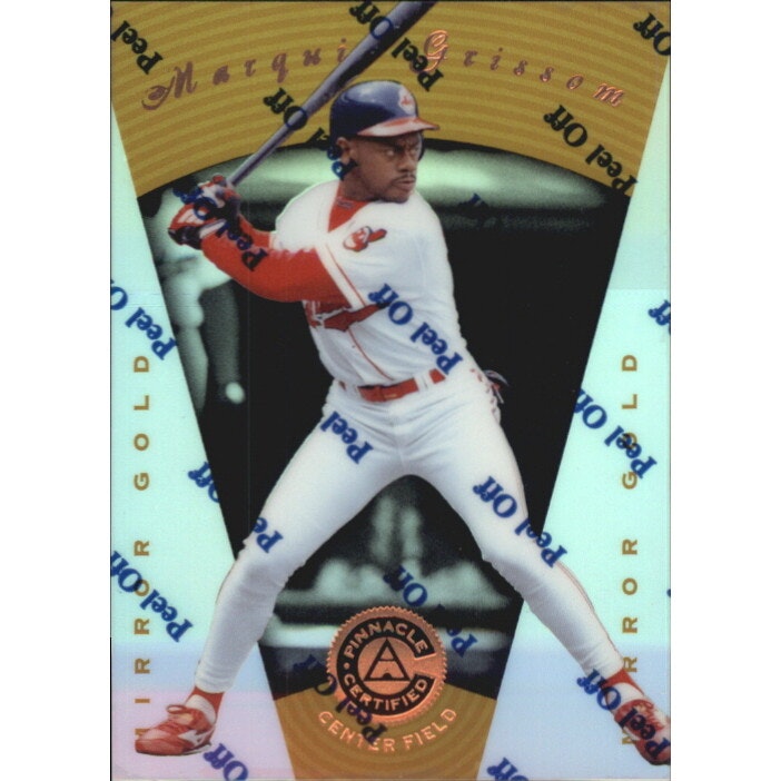 1997 Pinnacle Certified Mirror Gold Marquis Grissom #89 Trading Card: $16 1997 Pinnacle Certified Mirror Gold Marquis Grissom #89 Trading Card: $16