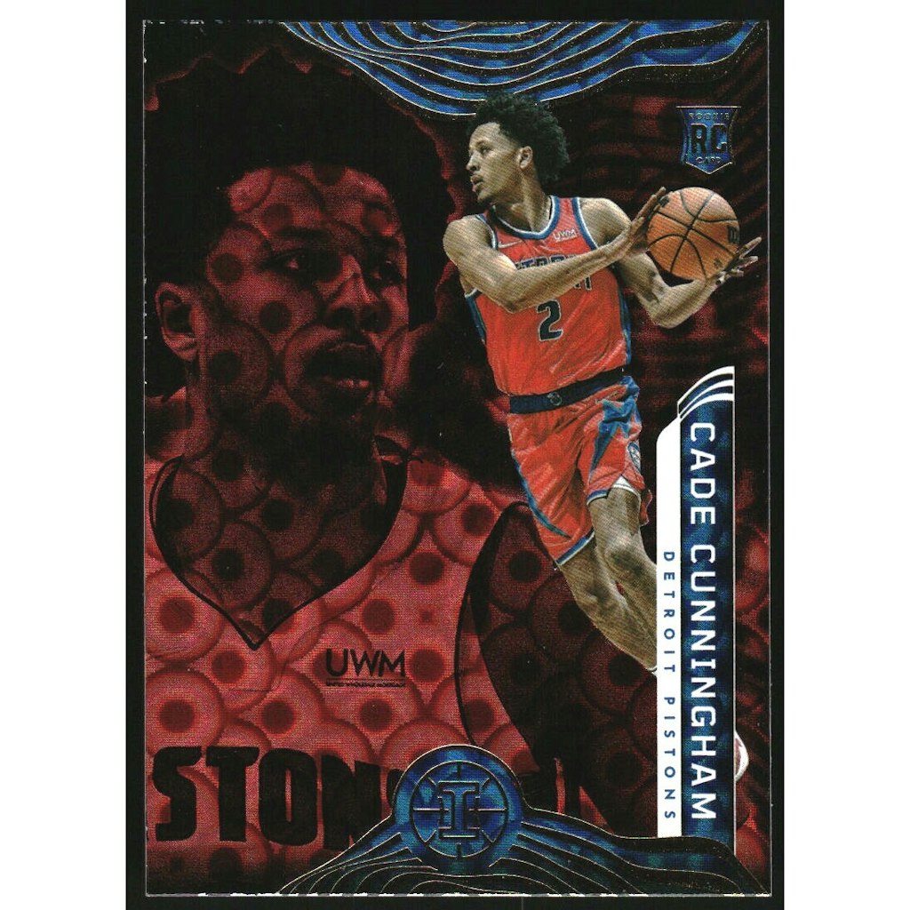 2021-22 Panini Illusions Cade Cunningham Trophy Collection Asia Red Basketball Card: $20 2021-22 Panini Illusions Cade Cunningham Trophy Collection Asia Red Basketball Card: $20