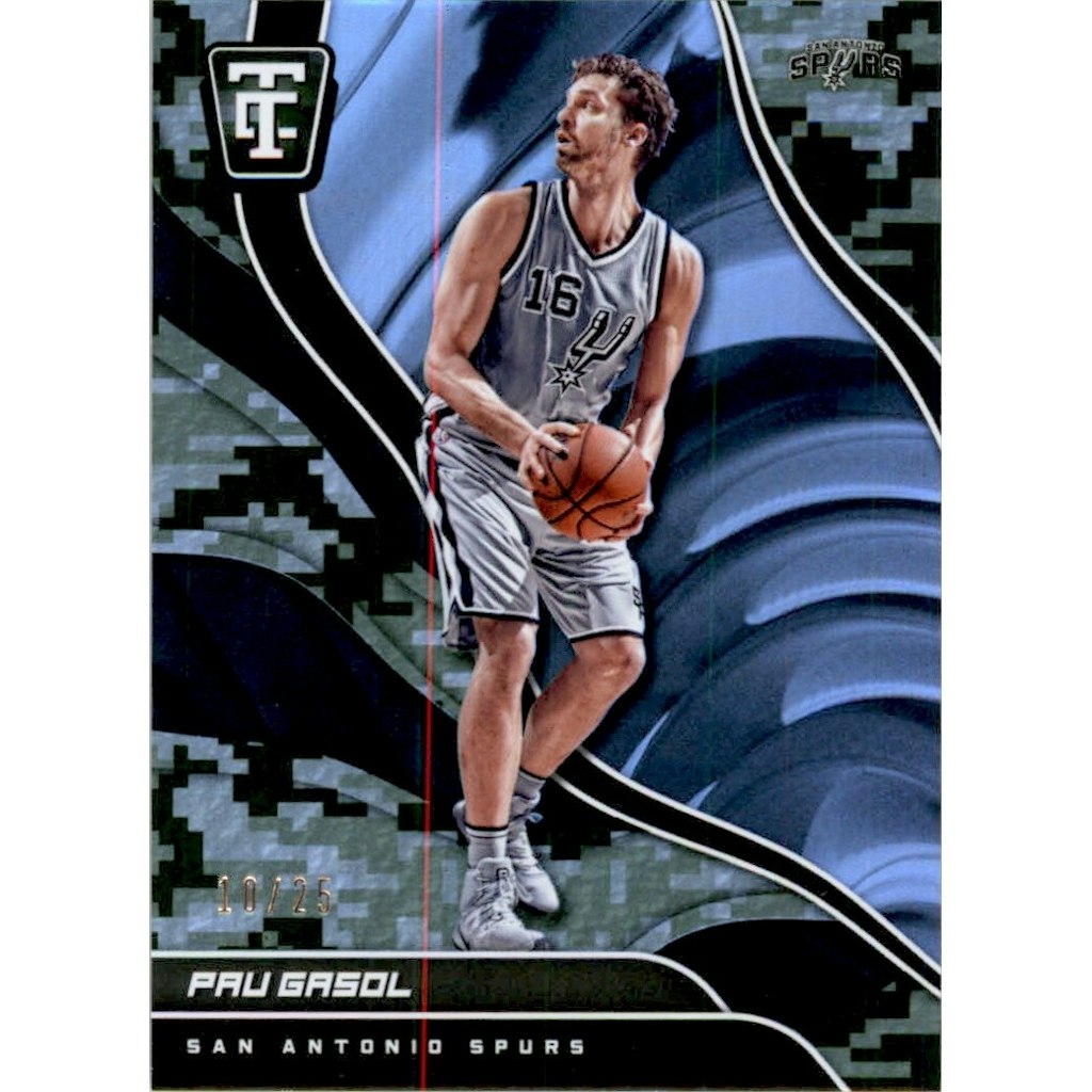 2017-18 Totally Certified Camo Pau Gasol #65 Card: $10.80 2017-18 Totally Certified Camo Pau Gasol #65 Card: $10.80