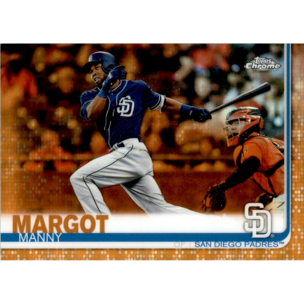 2019 Topps Chrome Orange Refractor Manny Margot Card #154: $10.80 2019 Topps Chrome Orange Refractor Manny Margot Card #154: $10.80