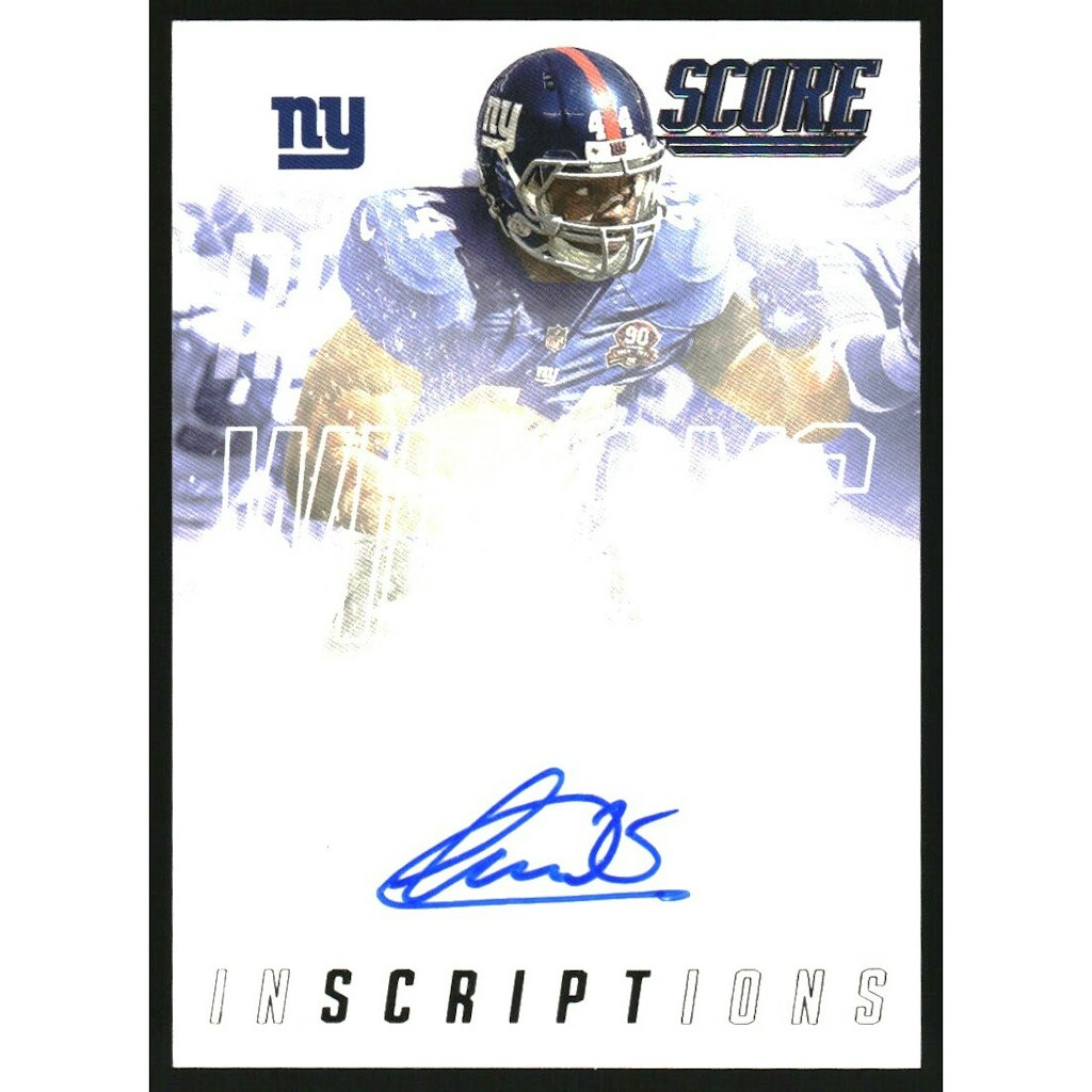 2015 Score Inscriptions Andre Williams #5 Trading Card: $10.80 2015 Score Inscriptions Andre Williams #5 Trading Card: $10.80