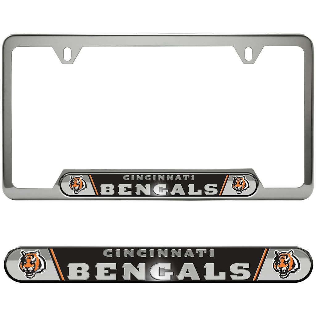 Cincinnati Bengals Embossed License Plate Frame: $34.99