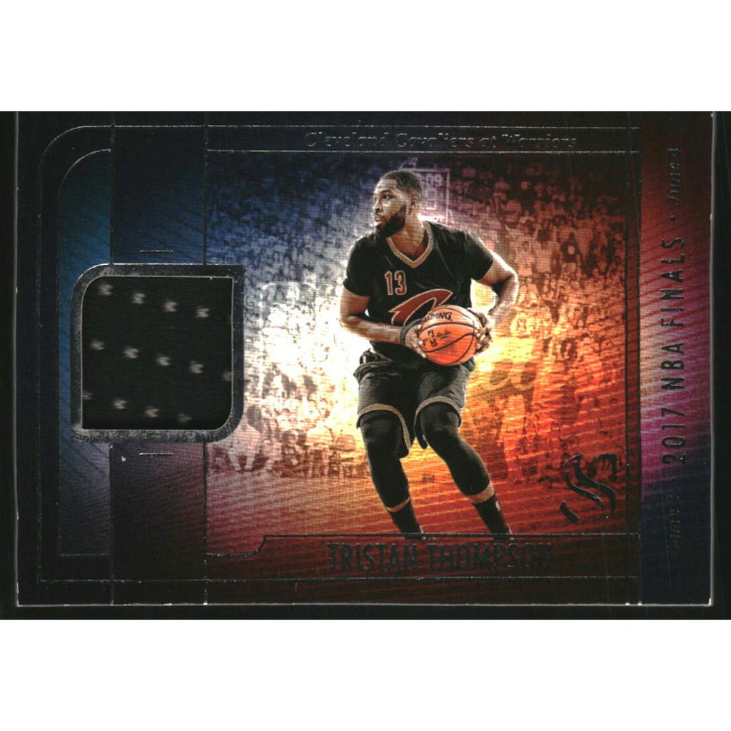 2024-25 Panini Silhouette Tristan Thompson NBA Finals Memorabilia Card: $25 2024-25 Panini Silhouette Tristan Thompson NBA Finals Memorabilia Card: $25