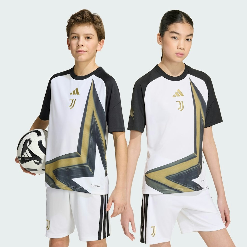 Juventus 26/27 Kids' Pre-Match Jersey: $60 Juventus 26/27 Kids' Pre-Match Jersey: $60
