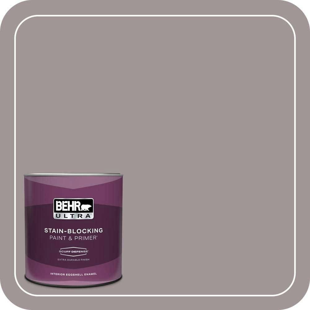 Behr Premium Plus Heather Plume 1-Quart Interior Eggshell Enamel Paint and Primer: $22.98 Behr Premium Plus Heather Plume 1-Quart Interior Eggshell Enamel Paint and Primer: $22.98