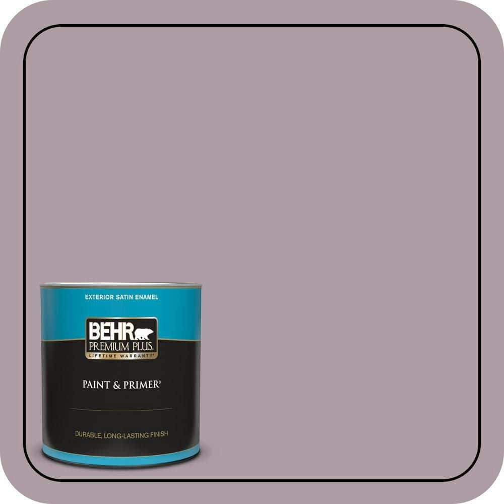Wild Lilac Satin Enamel Exterior Paint & Primer 1-Quart: $24.98 Wild Lilac Satin Enamel Exterior Paint & Primer 1-Quart: $24.98