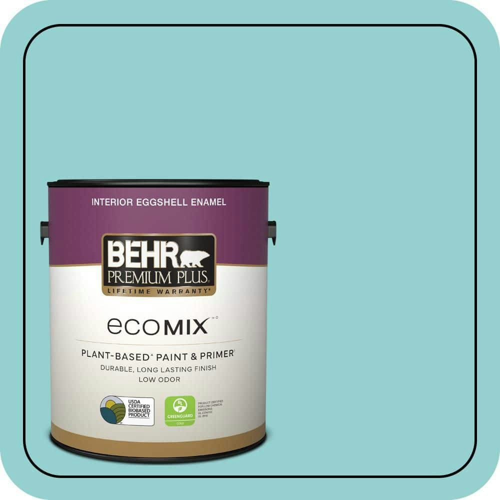 Behr Premium Plus Big Surf Eggshell Interior Paint and Primer 1-Gallon: $41.98