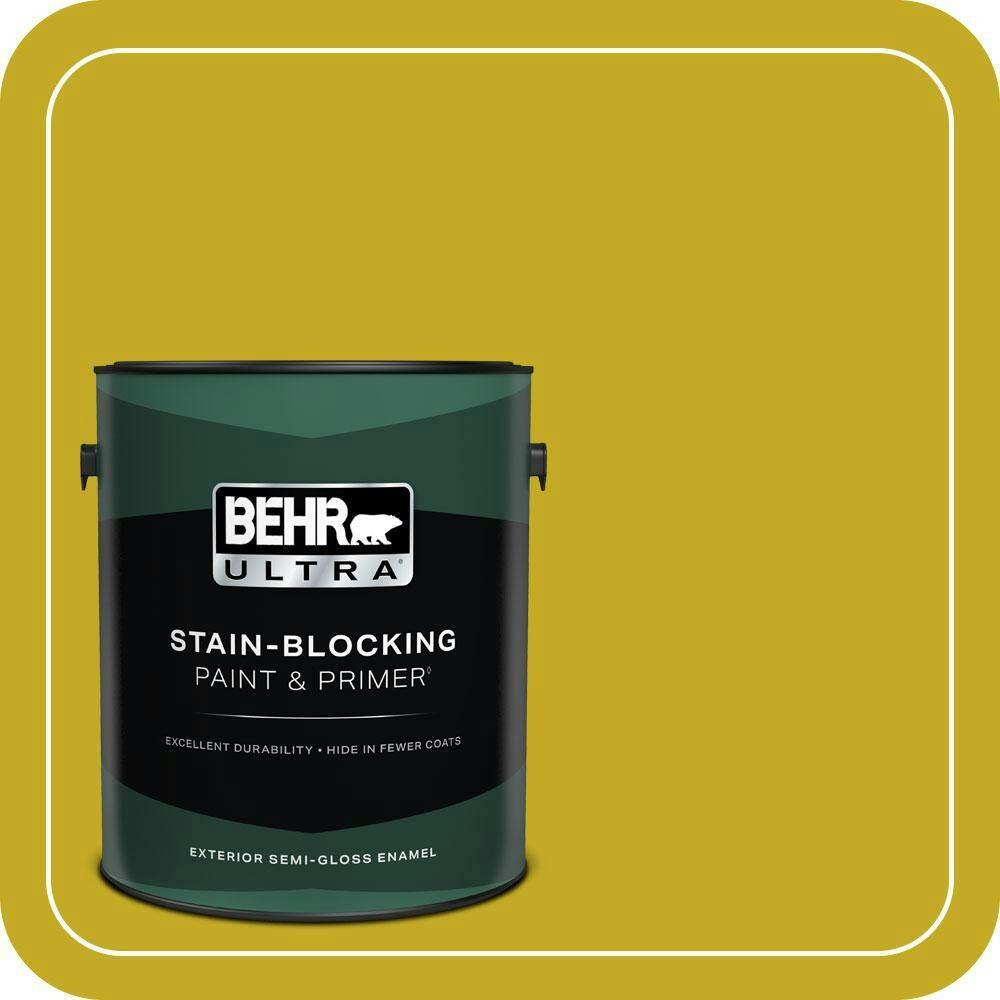 Home Decorators Collection Citronette Semi-Gloss Exterior Paint and Primer 1-Gallon: $61.98 Home Decorators Collection Citronette Semi-Gloss Exterior Paint and Primer 1-Gallon: $61.98
