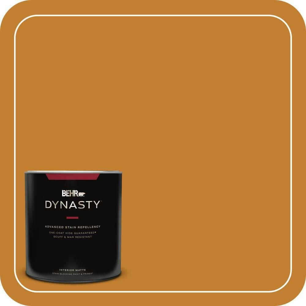 Exotic Honey 1-Quart Matte Interior Stain-Blocking Paint and Primer: $31.98