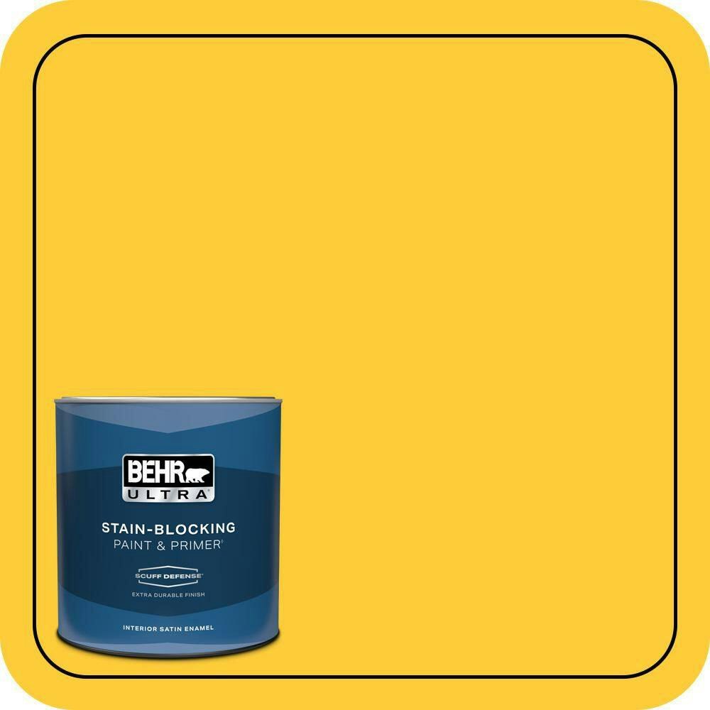 Bright Star Satin Enamel Interior Paint and Primer 1-Quart: $23.98