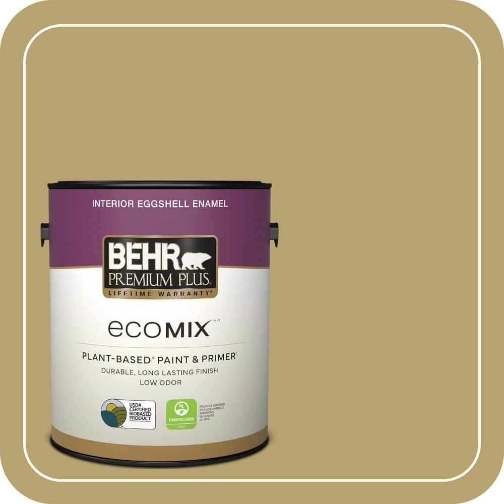 Home Decorators Collection #HDC-AC-16 1-Gallon Cumin Eggshell Enamel Interior Paint and Primer: $41.98