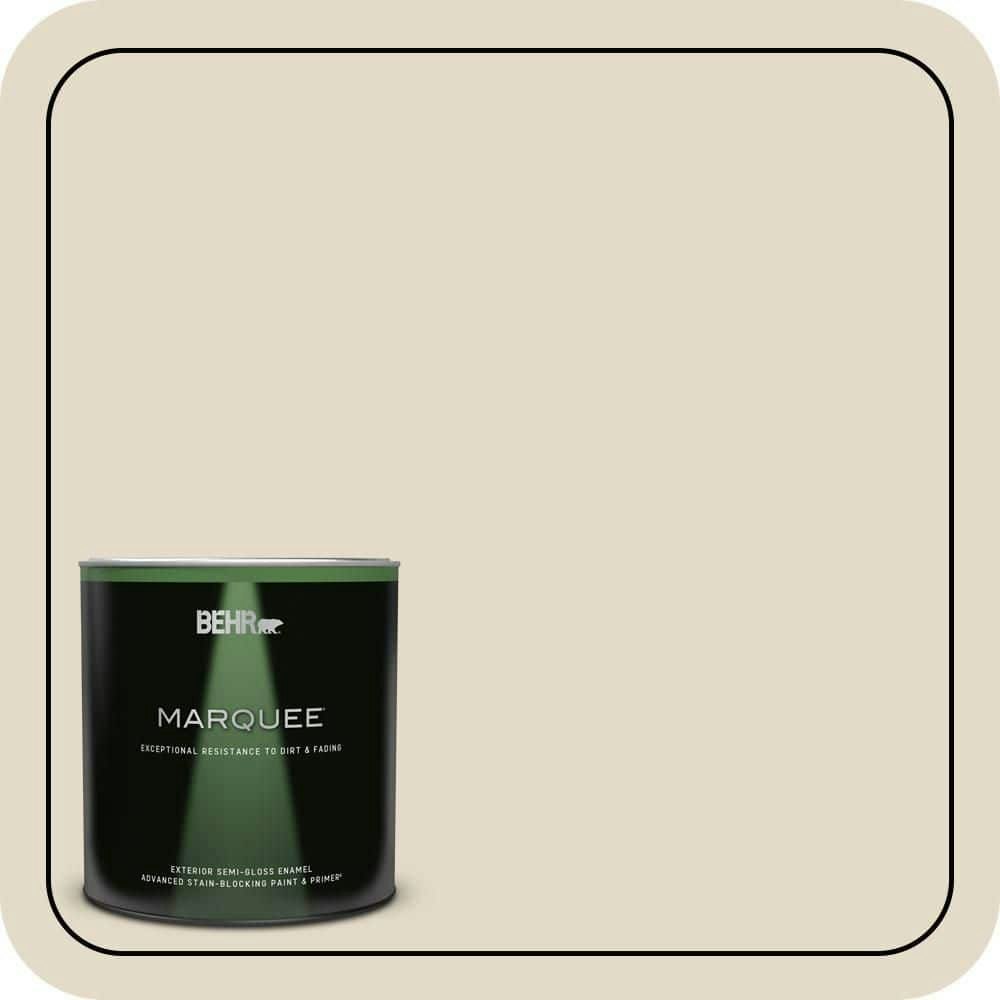 Home Decorators Collection Pale Palomino Semi-Gloss Exterior Paint & Primer 1-Quart Can: $35.98 Home Decorators Collection Pale Palomino Semi-Gloss Exterior Paint & Primer 1-Quart Can: $35.98