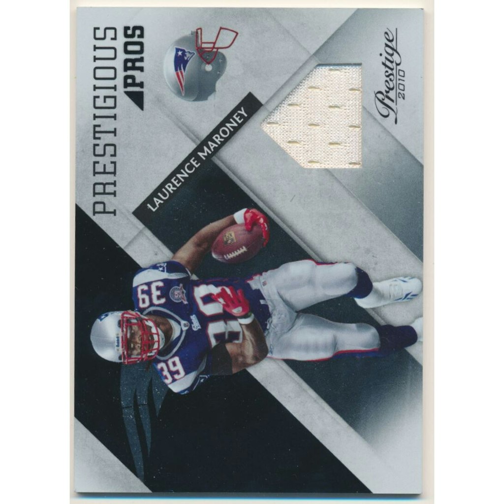 2010 Prestige Prestigious Pros Laurence Maroney Card #29: $14 2010 Prestige Prestigious Pros Laurence Maroney Card #29: $14