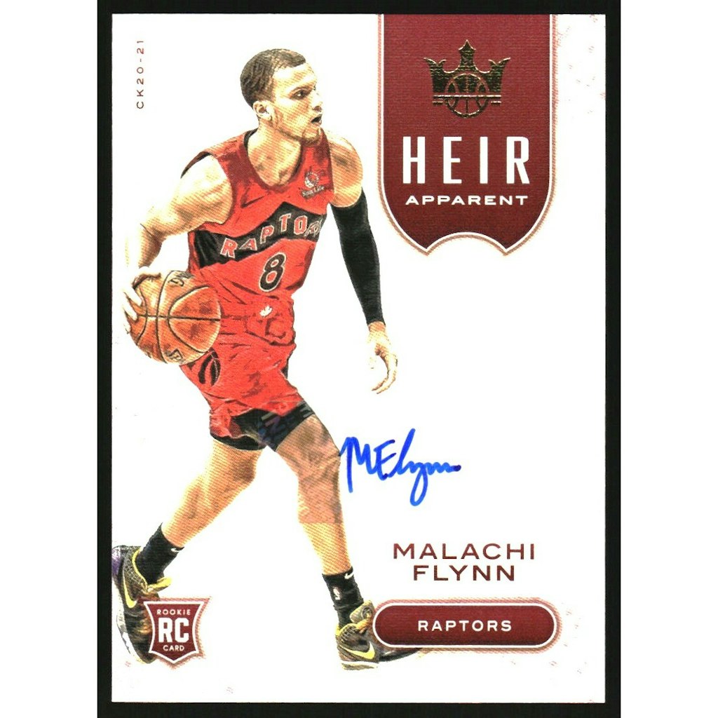 2020-21 Court Kings Malachi Flynn Heir Apparent Autograph #4 /99: $10.80 2020-21 Court Kings Malachi Flynn Heir Apparent Autograph #4 /99: $10.80