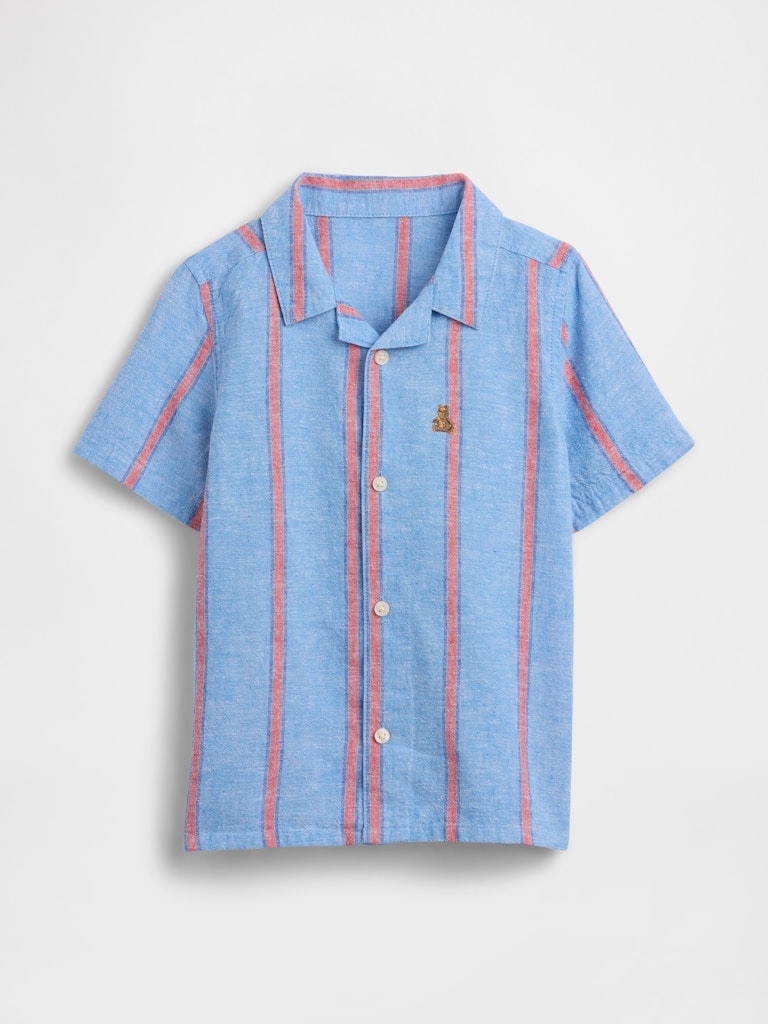 BabyGap Brannan Bear Linen-Blend Shirt: $20.99