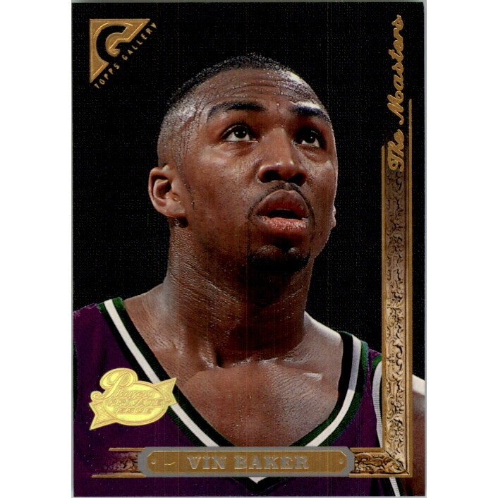 1995-96 Topps Gallery Player's Private Issue #7 Vin Baker: $10.80 1995-96 Topps Gallery Player's Private Issue #7 Vin Baker: $10.80