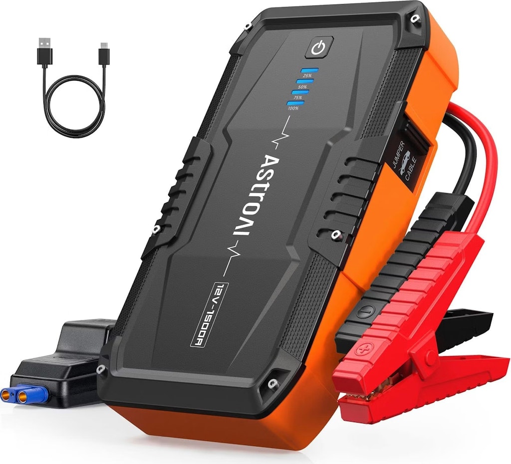 AstroAI S8 1,500A Car Battery Jump Starter: $35