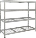 AR Shelving Heavy-Duty Galvanized 4-Tier Shelving Unit for $63 + free shipping
