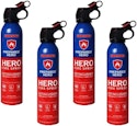 Prepared Hero Fire Spray Mini Fire Extinguisher 4-Pack for $28 + free shipping