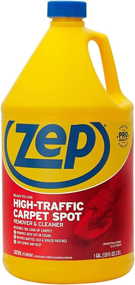 Zep High Traffic Carpet Cleaner 1-Gallon Jug: $9.48