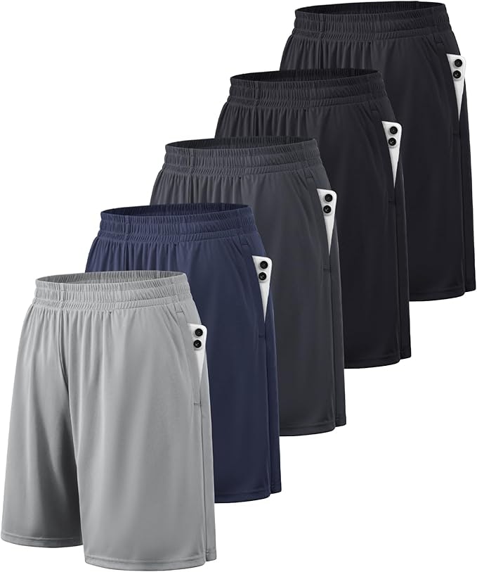Ballenz Men's Athletic Shorts 5-Pack: $20 Ballenz Men's Athletic Shorts 5-Pack: $20