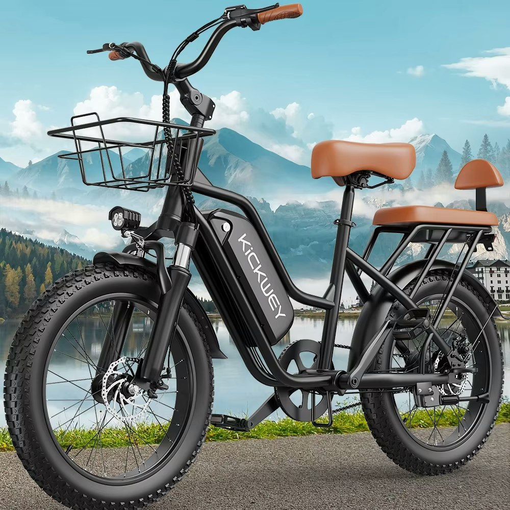 Kickwey LD20 1500W 20" Fat Tire Electric Bike: $462 Kickwey LD20 1500W 20" Fat Tire Electric Bike: $462